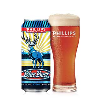 image of a tin of Blue Buck