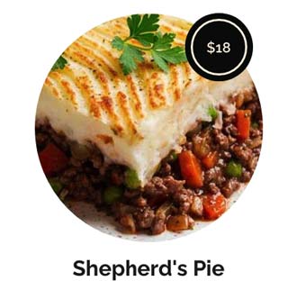image of the Shepers's Pie dish 